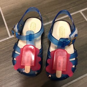 NEW mini Melissa toddler shoes. Size 7